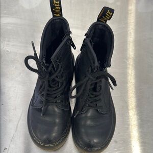 Dr. Martens Black Leather Boots